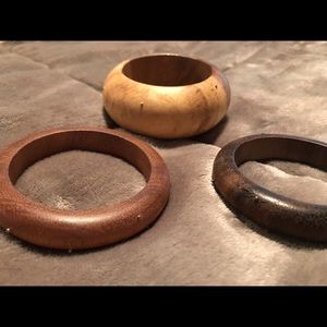 Wooden Bangle Set